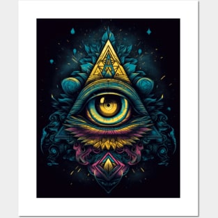 All Seeing Eye Posters and Art